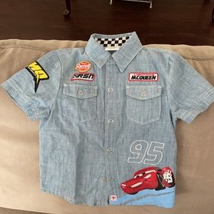 Lightning McQueen Woven Shirt for Boys